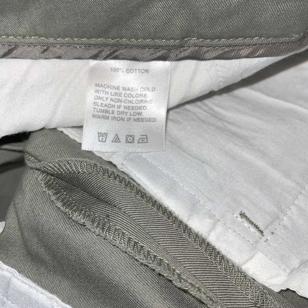 Halogen Boot Cut Green Khaki Pants - Picture 4 of 7